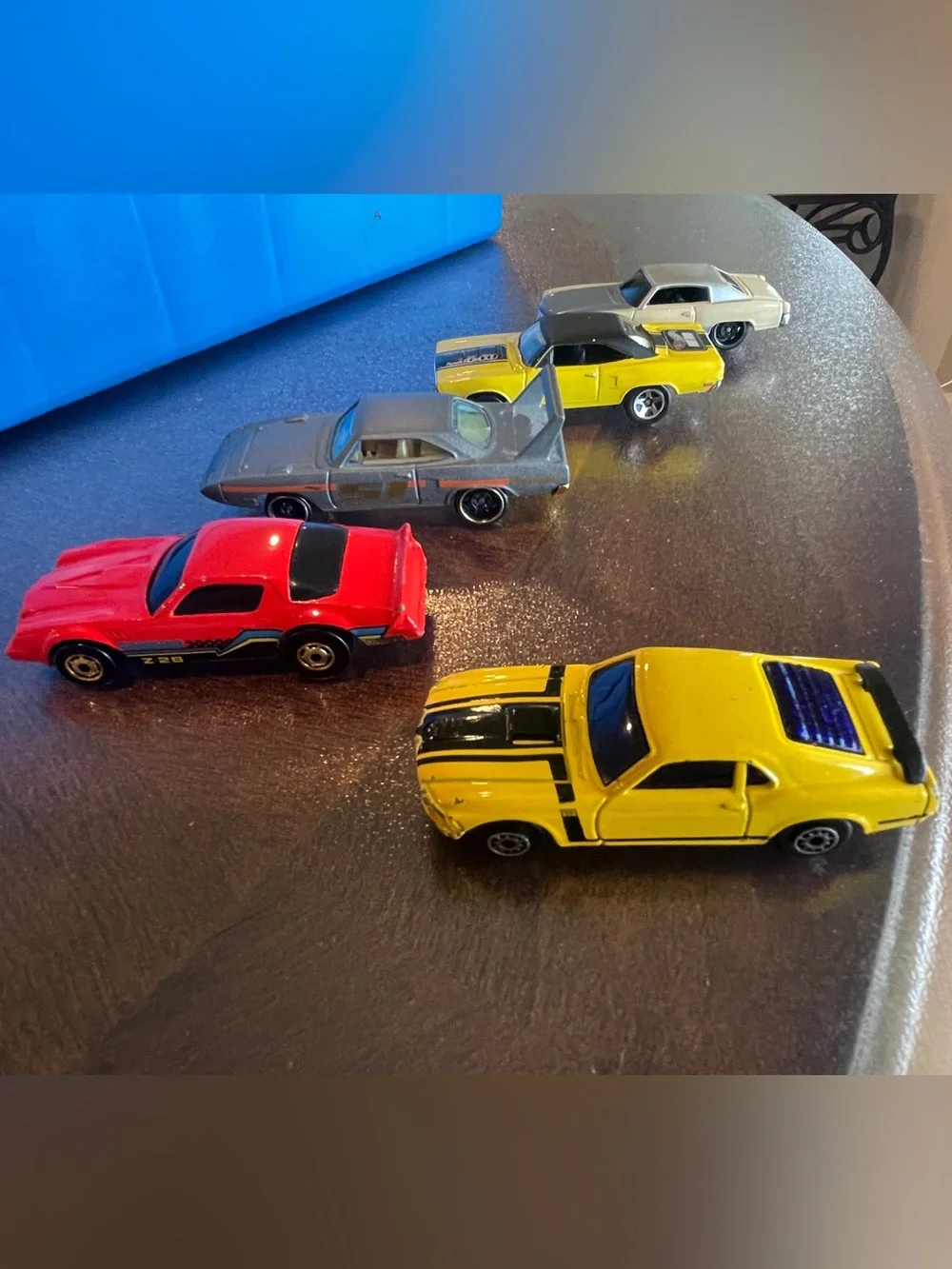 Set of (5) 1:64 diecast muscle cars